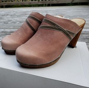 Sanita Mara Plateau Open Back Clogs